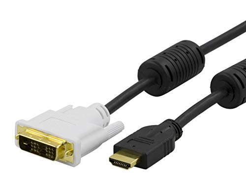 DELTACO HDMI-112 Videokabel-Adapter 2m Schwarz, Weiß - Videokabel Adapter (2m HDMI, Gold, Schwarz, Weiß, Stecker/Stecker) von DELTACO