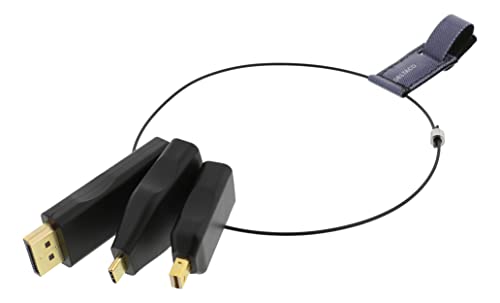 DELTACO - HDMI Adapter Ring - Mini-DisplayPort, DisplayPort, USB-C von DELTACO