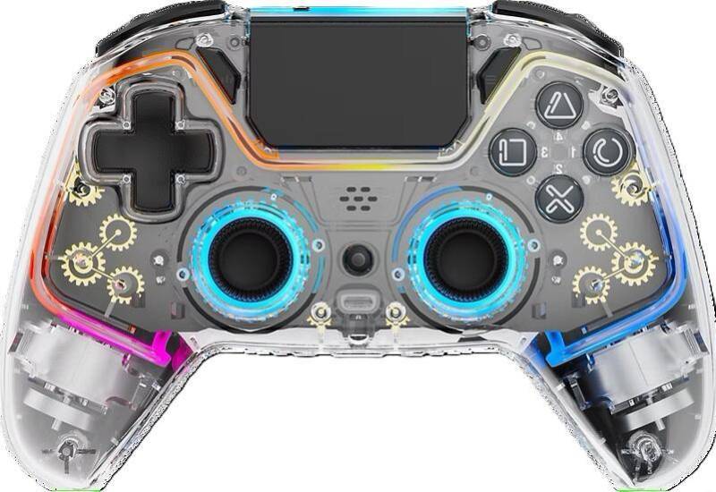 DELTACO Playstation 4 transparenter Wireless Controller von DELTACO