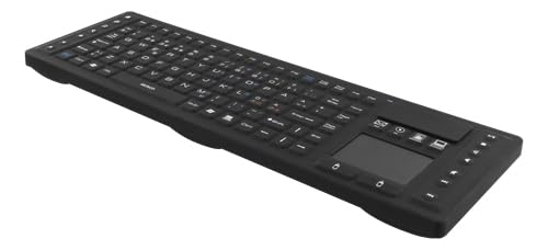 DELTACO TB-503 – Tastatur – Med Touc Tastatur USB QWERTY Nordic schwarz von DELTACO