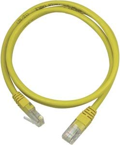 DELTACO UTP Cat5e Netzwerkkabel 1m gelb - Netzwerkkabel (1m, RJ-45, RJ-45, Gelb) von DELTACO