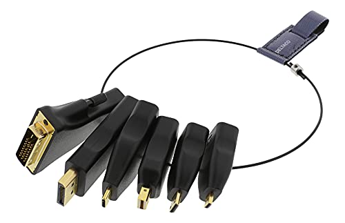 Deltaco HDMI-AR2 Kabelkonverter DVI HDMI Type-C HDMI Type-D Mini DisplayPort USB Type-C HDMI Type-A HDMI Type-A HDMI Type-A HDMI Type-A HDMI Type-A HDMI Type-A HDMI Type-A HDMI Type-A HDMI Type-A von DELTACO