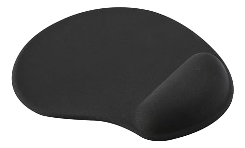 Deltaco Office Ergonomic Mouse Pad with Gel - Black von DELTACO