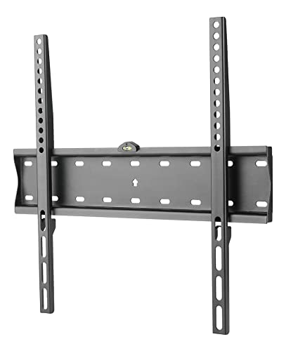 Deltaco TV-Wandhalterung, Feste universal TV-Halterung für Fernseher bis 55 Zoll Flach & Curved, Fernseher bis max. 40 kg VESA Norm 200x200 bis 400x400, Silber Deltaco TV-Wandhalterung, Feste universal TV-Halterung für Fernseher bis 55 Zoll Flach & Curved, Fernseher bis max. 40 kg VESA Norm 200x200 bis 400x400, Silber von DELTACO