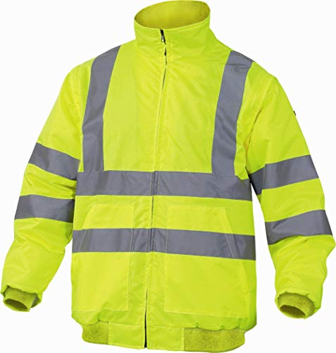Deltaplus RENHVJA3X Signalblouson Aus Polyester Oxford Mit Pu-Beschichtung, Neongelb, Größe 3XL von Deltaplus
