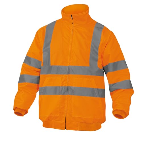 Deltaplus RENHVORTM Signalblouson Aus Polyester Oxford Mit Pu-Beschichtung, Neonorange, Größe M Deltaplus RENHVORTM Signalblouson Aus Polyester Oxford Mit Pu-Beschichtung, Neonorange, Größe M von Deltaplus