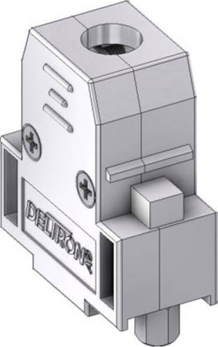 Deltron Connectors CTLM09RM3 D-SUB Gehäuse Polzahl (num): 9 Kunststoff, metallisiert 180° Metall 1 von DELTRON CONNECTORS