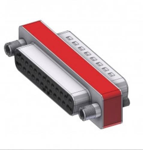 Deltron Connectors D-SUB Adapter D-SUB-Buchse 25pol. - D-SUB-Stecker 25pol. 1St. von DELTRON CONNECTORS