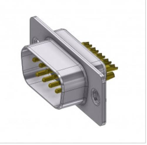 Deltron Connectors DT 09 PZ/2 D-SUB Stecker 180° Polzahl (num): 9 Lötkelch 1St. von DELTRON CONNECTORS