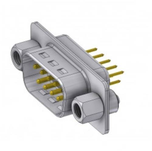 Deltron Connectors DTS09PY/2M85UNB5 D-SUB Stecker 180° Polzahl (num): 9 Löten, Pins 1St. von DELTRON CONNECTORS