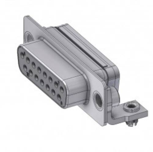 Deltron Connectors DTS15 SYCSMD/2 UN D-SUB Buchse 90° Polzahl (num): 15 SMD 1St. von DELTRON CONNECTORS