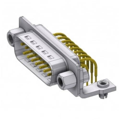 Deltron Connectors DTS15PYC/2M47UNB5 D-SUB Stecker 90° Polzahl (num): 15 Löten, Pins 1St. von DELTRON CONNECTORS