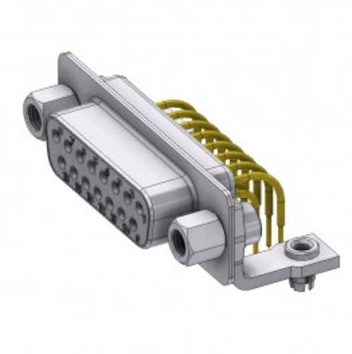 Deltron Connectors DTS15SYC/2M47UNB5 D-SUB Buchse 90° Polzahl (num): 15 Löten, Pins 1St. von DELTRON CONNECTORS