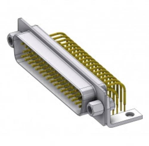 Deltron Connectors DTS50PYC/2M46UNB5 D-SUB Stecker 90° Polzahl (num): 50 Löten, Pins 1St. von DELTRON CONNECTORS