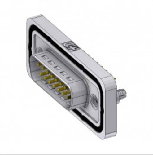 Deltron Connectors DTSWM15PY/2M86UN D-SUB Stecker 180° Polzahl (num): 15 Löten, Pins 1St. von DELTRON CONNECTORS