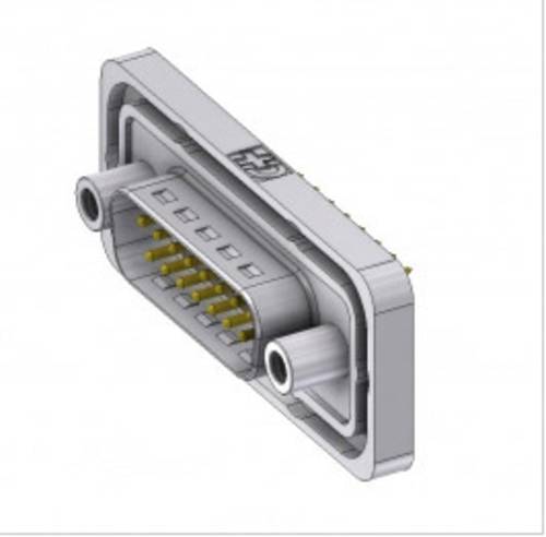 Deltron Connectors DTSWM15PY/2M95UN D-SUB Stecker 180° Polzahl (num): 15 Löten, Pins 1St. von DELTRON CONNECTORS