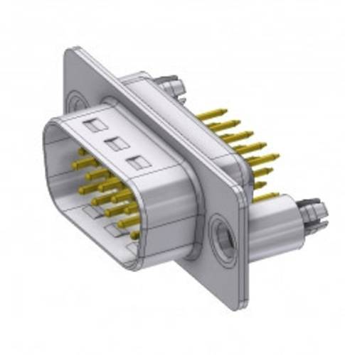 Deltron Connectors HD-D15 PY/2 M86UN D-SUB Stecker 180° Polzahl (num): 15 Löten, Pins 1St. von DELTRON CONNECTORS