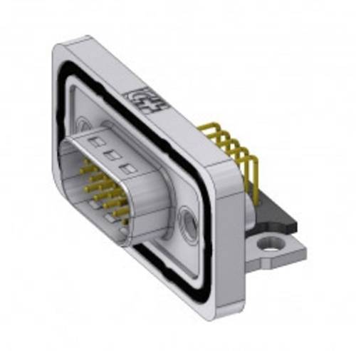 Deltron Connectors HD-DWM15PYC/2M46UN D-SUB Stecker 90° Polzahl (num): 15 Löten, Pins 1St. von DELTRON CONNECTORS
