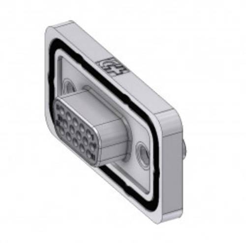 Deltron Connectors HD-DWM15SZ/2M85UN D-SUB Buchse 180° Polzahl (num): 15 Lötkelch 1St. von DELTRON CONNECTORS
