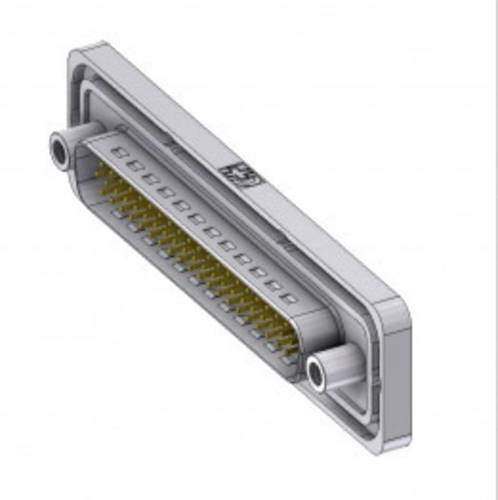 Deltron Connectors HD-DWM62PY/2M95UN D-SUB Stecker 180° Polzahl (num): 62 Löten, Pins 1St. von DELTRON CONNECTORS