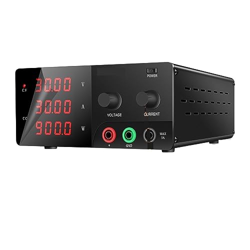 DELURA Gleichstromversorgung 900 W Hochleistungs-Spannungsregler RS485, Programmierbares Schaltnetzteil, Einstellbare Labortisch-Stromquelle Mehrfachschutz (Color : 150V 5A RS485) von DELURA