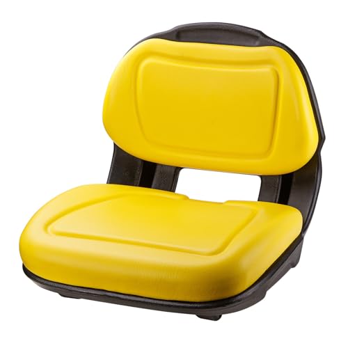 Aufsitzmäher Mäher Rasenmäher Sitzschale Sitz STAR 1548MB gelb für John Deere von DEMA