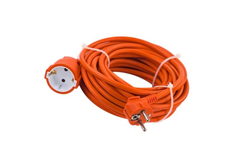 DEMA 10 m Verlängerungskabel orange H05VV-F 3G1,5 mm² Verlängerungskabel von DEMA