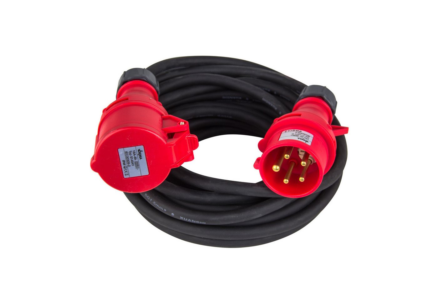 DEMA 10m CEE Verlängerungskabel H07RNF 16A 5x1,5mm² Verlängerungskabel DEMA 10m CEE Verlängerungskabel H07RNF 16A 5x1,5mm² Verlängerungskabel von DEMA