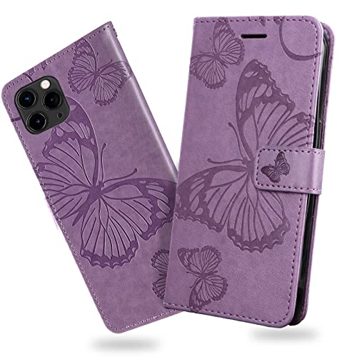 DENDICO Hülle für iPhone 11 Pro, PU Leder Magnetverschluss Flip Handyhülle Schutzhülle mit Standfunktion und Kartenfach für iPhone 11 Pro, Violett DENDICO Hülle für iPhone 11 Pro, PU Leder Magnetverschluss Flip Handyhülle Schutzhülle mit Standfunktion und Kartenfach für iPhone 11 Pro, Violett von DENDICO