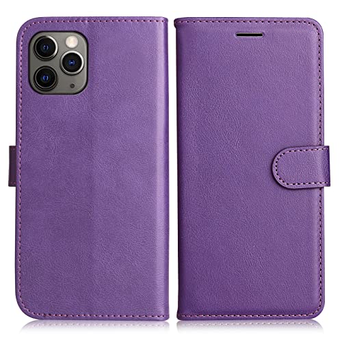 DENDICO Hülle für iPhone 11 Pro Max, PU Leder Brieftasche Handyhülle, Flip Tasche TPU Schutzhülle mit Kartenfach für iPhone 11 Pro Max, Violett DENDICO Hülle für iPhone 11 Pro Max, PU Leder Brieftasche Handyhülle, Flip Tasche TPU Schutzhülle mit Kartenfach für iPhone 11 Pro Max, Violett von DENDICO