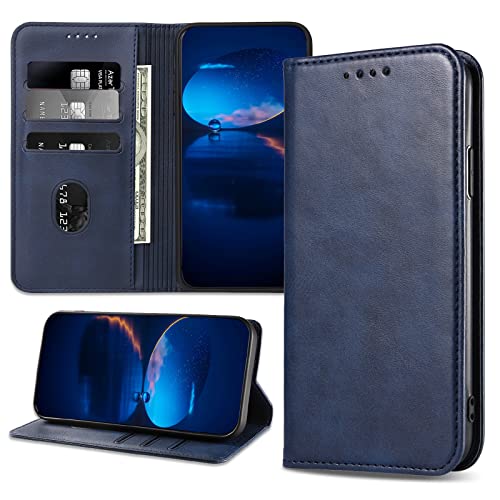DENDICO Hülle für iPhone XR, PU Leder Handyhülle, Stoßfeste Klapphülle Schutzhülle Kompatibel mit iPhone XR, Blau DENDICO Hülle für iPhone XR, PU Leder Handyhülle, Stoßfeste Klapphülle Schutzhülle Kompatibel mit iPhone XR, Blau von DENDICO