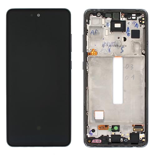 DENMEN Original Samsung Galaxy A52s 5G A528B 2021 LCD Display Touch Screen Glas Digitizer Bildschirm GH82-26861A / GH82-26863A Schwarz (Service Pack) von DENMEN