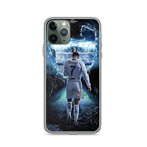 DENOU Ronaldo Handyhülle Kompatibel mit iPhone 12 Pro Max Bumper Absorption Getestet Transparent DENOU Ronaldo Handyhülle Kompatibel mit iPhone 12 Pro Max Bumper Absorption Getestet Transparent von DENOU