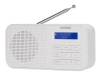 Denver DAB-42, Persönlich, Digital, DAB+, FM, 1 W, LCD, Blau von DENVER