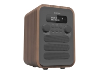Denver DAB-48GREY, Persönlich, Digital, DAB+, FM, 2,5 W, 3,5 mm, Grau, Holz Denver DAB-48GREY, Persönlich, Digital, DAB+, FM, 2,5 W, 3,5 mm, Grau, Holz von DENVER