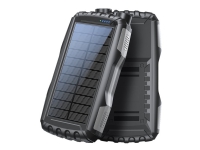 Powerbank 20000mAh mit Solarzelle von DENVER