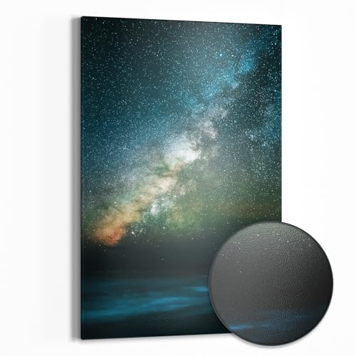 DEQOART Metall Magnettafel | 40x60 cm cm groß | Motiv "Galaktischer Ozeanglanz" | Whiteboard für alle Magnete | Magnetboard Wand-Tafel für Küche & Büro | Design Magnetwand Pinnwand magnetisch DEQOART Metall Magnettafel | 40x60 cm cm groß | Motiv "Galaktischer Ozeanglanz" | Whiteboard für alle Magnete | Magnetboard Wand-Tafel für Küche & Büro | Design Magnetwand Pinnwand magnetisch von DEQOART