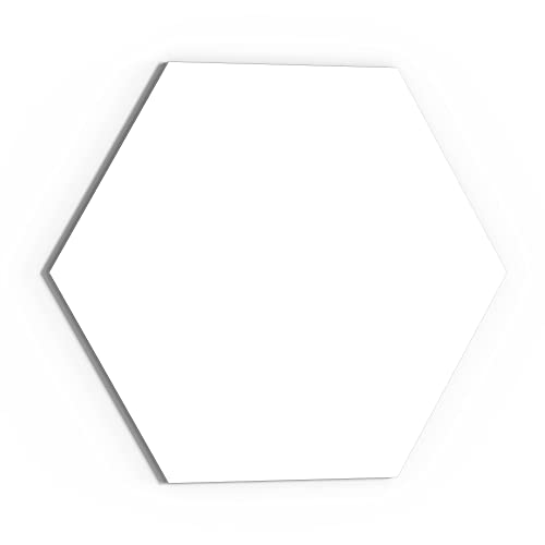 DEQORI Glas-Magnettafel | 40x34,5 cm groß | Unifarben - Weiß | Memo-Board aus Glas | Magnetboard inkl. Magnete, Stift & Tuch für Küche & Büro | Tafel magnetisch & beschreibbar von DEQORI