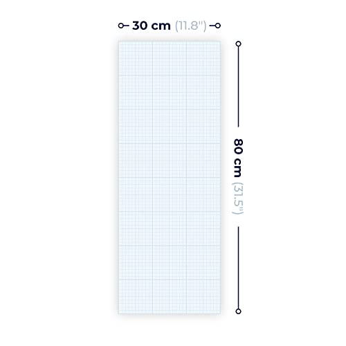 DEQORI personalisierte Glas-Magnettafel | 30x80 cm mit Foto | eigenes Bild | Memo-Board aus Glas | Magnetboard inkl. Magnete, Stift & Tuch für Küche & Büro | Tafel magnetisch & beschreibbar von DEQORI
