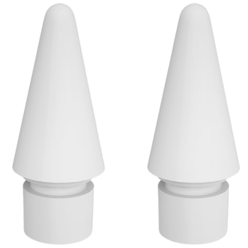 DEQSTER Ersatzspitzen - passend zum Pencil Lite - 2er Pack - stabil - langlebig - feine Spitze - passgenau - Weiß von DEQSTER