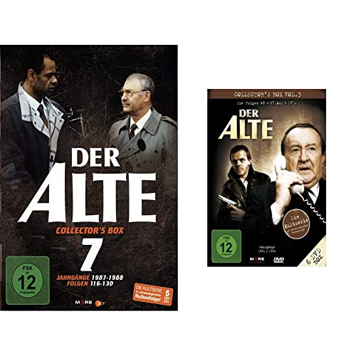Der Alte - Collector's Box Vol. 07 (Folgen 116-130) [5 DVDs] & - Collector's Box Vol. 03 (Folgen 48-65) [6 DVDs] von DER ALTE