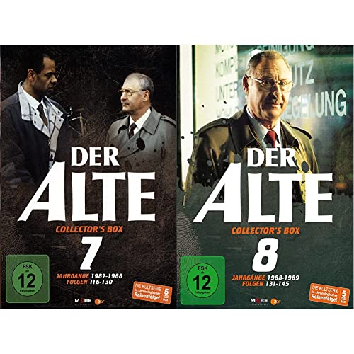 Der Alte - Collector's Box Vol. 07 (Folgen 116-130) [5 DVDs] & - Collector's Box Vol. 08 (Folgen 131-145) [5 DVDs] von DER ALTE