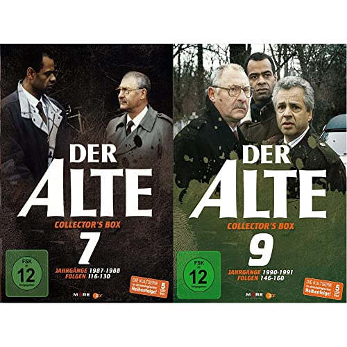 Der Alte - Collector's Box Vol. 07 (Folgen 116-130) [5 DVDs] & - Collector's Box Vol. 09 (Folgen 146-160) [5 DVDs] von DER ALTE