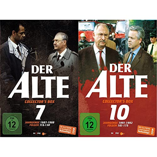 Der Alte - Collector's Box Vol. 07 (Folgen 116-130) [5 DVDs] & - Collector's Box Vol. 10 (Folgen 161-175) [5 DVDs] von DER ALTE