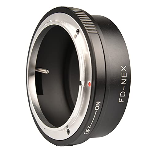 DERCLIVE Kamera-Adapterring für Canon FD Mout Objektiv auf Fujifilm X Mount FX Fuji X-A10 X-M1 X-E3 X-E2 T1 Kamera von DERCLIVE