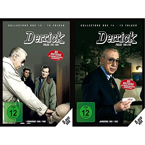 Derrick Collector's Box 13 (Episode 181-195) [5 DVDs] & Collector's Box 14 (5 DVDs / Episoden 196-210) von DERRICK