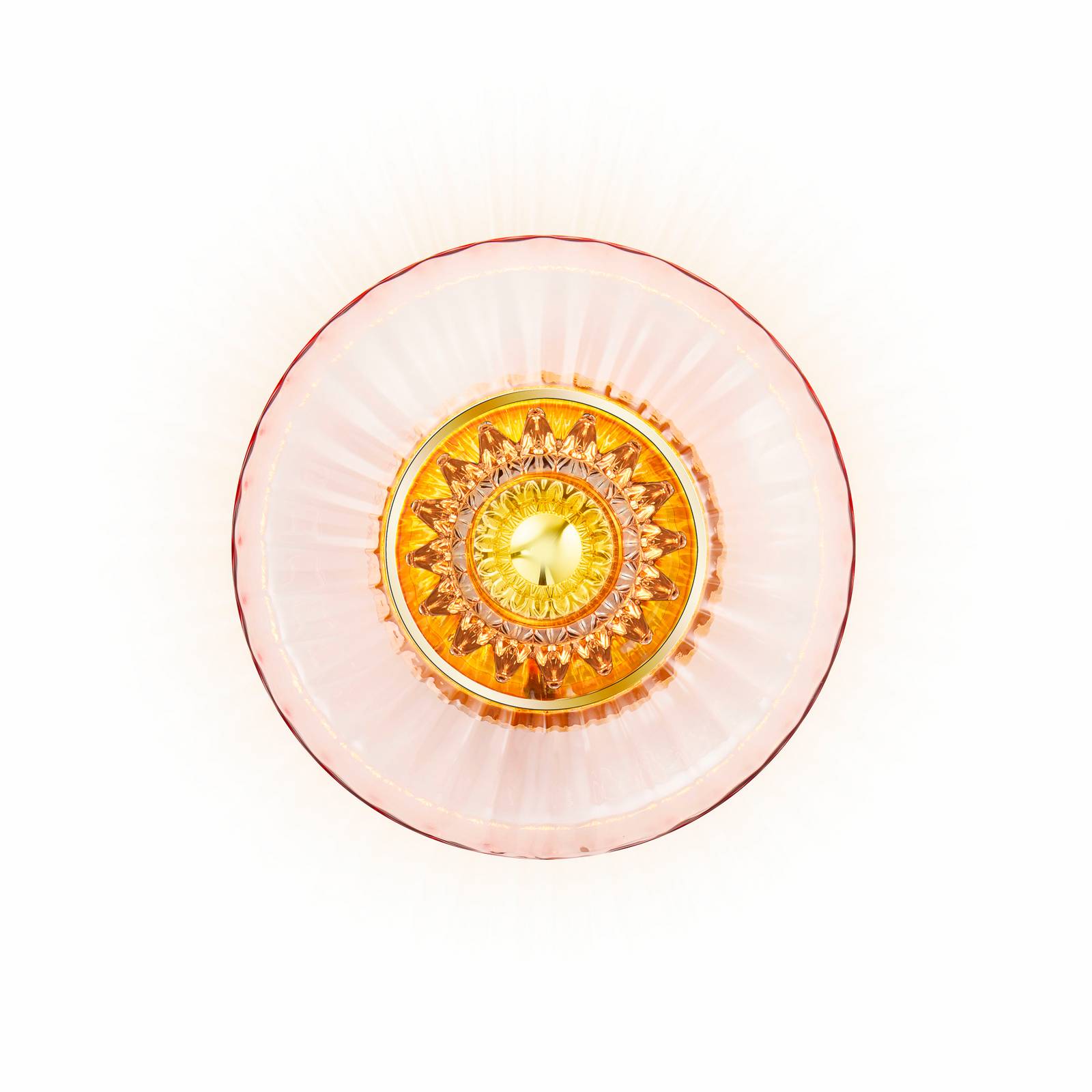 Wandleuchte New Wave Optic, rosa, Eyeball, Stecker von DESIGN BY US