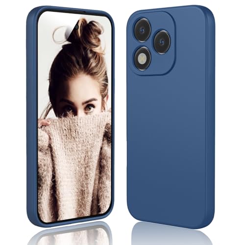 DESSEN Hülle für Honor 400 Lite 5G Handyhülle - Flüssige Silikon Schutzhülle Stoßfest Kameraschutz Case Dünn Weiche TPU Bumper Cover mit Kratzfestem Mikrofaserfutter, Blau DESSEN Hülle für Honor 400 Lite 5G Handyhülle - Flüssige Silikon Schutzhülle Stoßfest Kameraschutz Case Dünn Weiche TPU Bumper Cover mit Kratzfestem Mikrofaserfutter, Blau von DESSEN