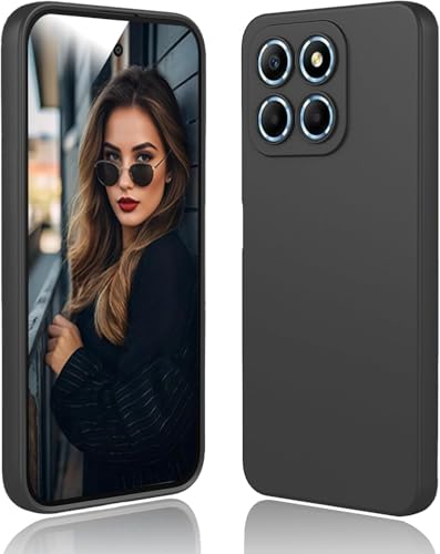 DESSEN Hülle für Honor 400 Lite 5G Handyhülle - Flüssige Silikon Schutzhülle Stoßfest Kameraschutz Case Dünn Weiche TPU Bumper Cover mit Kratzfestem Mikrofaserfutter, Schwarz DESSEN Hülle für Honor 400 Lite 5G Handyhülle - Flüssige Silikon Schutzhülle Stoßfest Kameraschutz Case Dünn Weiche TPU Bumper Cover mit Kratzfestem Mikrofaserfutter, Schwarz von DESSEN