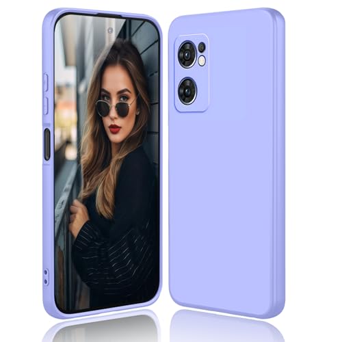DESSEN Hülle für Oppo Find X5 Lite Handyhülle - Flüssige Silikon Schutzhülle Stoßfest Kameraschutz Case Dünn Weiche TPU Bumper Cover mit Kratzfestem Mikrofaserfutter, Lila DESSEN Hülle für Oppo Find X5 Lite Handyhülle - Flüssige Silikon Schutzhülle Stoßfest Kameraschutz Case Dünn Weiche TPU Bumper Cover mit Kratzfestem Mikrofaserfutter, Lila von DESSEN